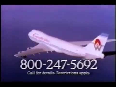 1990 America West Airlines 747 Commercial