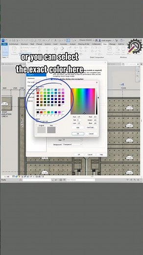 Revit | How to change background color in Revit #revit #revittutorial #autodesk