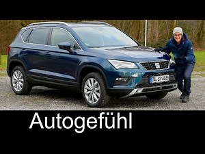 Seat Ateca FULL REVIEW test driven 1.0 TSI FWD Style 2017 Lava Blue - Autogefühl