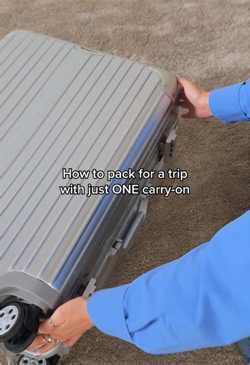 Packing Light for More Shopping Space