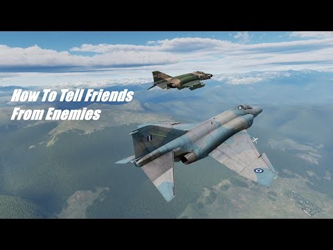 How To Use the IFF in the F-4E Phantom | DCS World