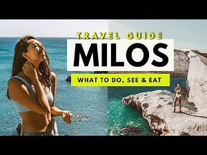 AMAZING Things To Do in MILOS Greece: 2024 Travel Guide & Island Top Tips 🇬🇷