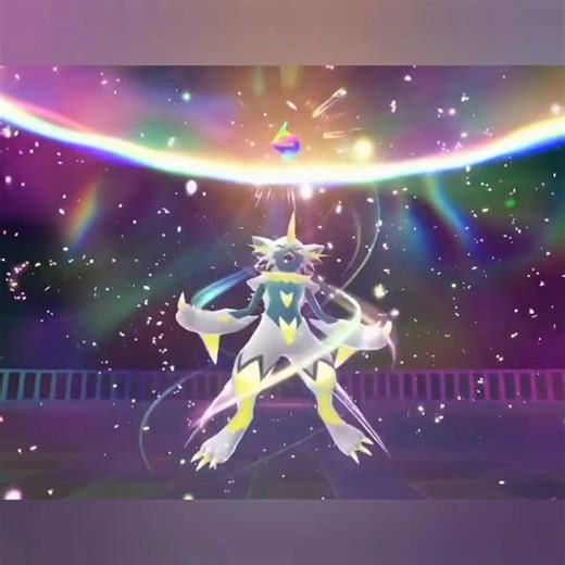 Shiny Mega Zeraora pokemon legends za #shorts