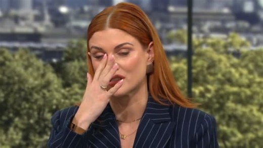 This Morning's Ashley James breaks down in tears reacting to Andrew Mountbatten-Windsor's arrest