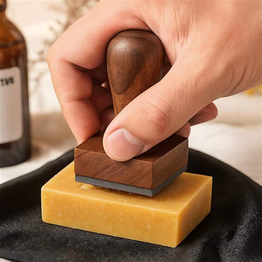 Custom Soap Stamp for Soap Bar | Acrylic Logo Stamp | Personalized Pottery Stamp | Stamp for Soap Making | Soap Stamping Tool - Etsy