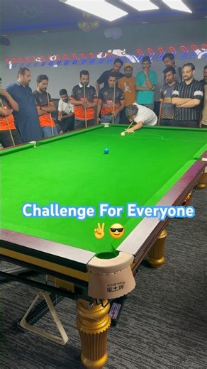 Snooker Best Entertainment 👌 Blue Ball 💙 Spectacular Performance #snooker #blueball #challengeshot