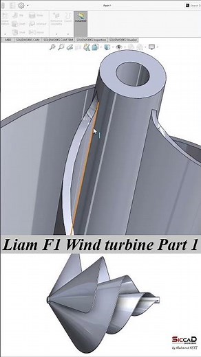 Solidworks Tutorial - Liam F1 Wind turbine Part 1