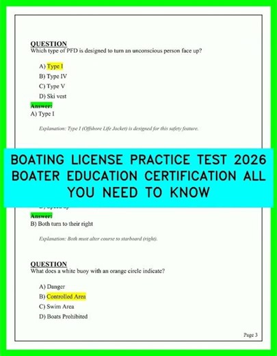 BOATING LICENSE PRACTICE TEST 2026 BOATER EDUCATION CERTIFICATION ALL YOU NEED TO KNOW video