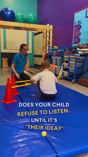 Try letting them lead first 💪 In this session, our little one is helping to build his own obstacle course.. feeding poles through cones, choosing where to place them, and problem-solving along the way. This simple task supports: ✨ Fine and gross motor skills ✨ Following multi-step instructions ✨ Decision making and planning ✨ Independence and confidence When children take part in setting up, they’re actively learning.. not just following along. That’s the beauty of paediatric OT, every moment h