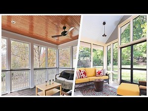 75 Mid-century Modern Back Porch Design Ideas You'll Love 😊