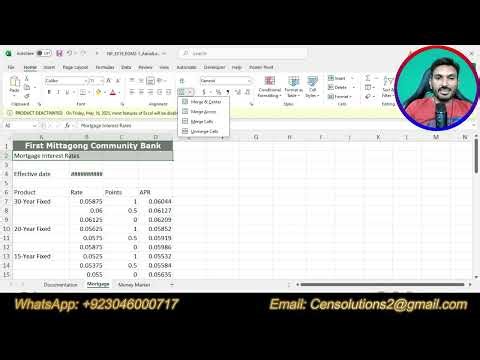 New Perspectives Excel 2019 | Module 2: End of Module Project 1 | #FirstMittagongCommunityBank