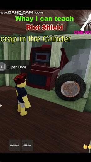 Why I can teach Riot Shield 🤣🤣🤣| #shorts #roblox #ytshorts #99nightintheforest #99nights