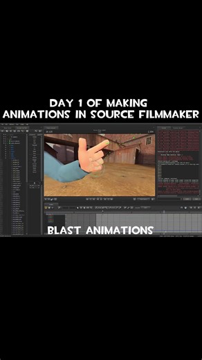 Day 1 Of making animations in source filmmaker