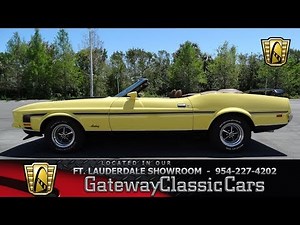 683-FTL 1972 Ford Mustang Convertible