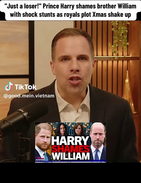 "Just a loser!" Prince Harry shames brother William with shock stunts ...