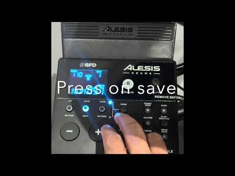 Alesis nitro max how to create your own user kit