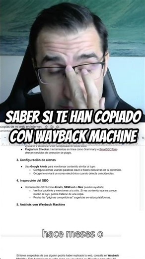 Find out if you've been copied using the Wayback Machine