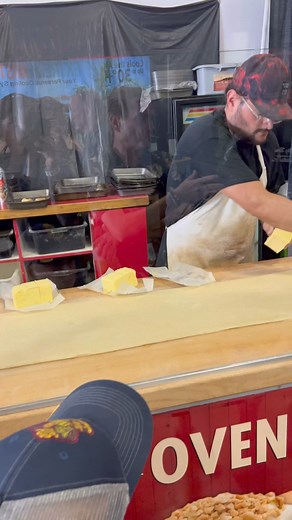 25K views · 197 reactions | Making a large cinnamon roll at the OC Fair | Chris B | Facebook