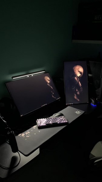 High end set up 😩 #tech #techtok #setup #pc #gamingsetup #blacksetups #おすすめ