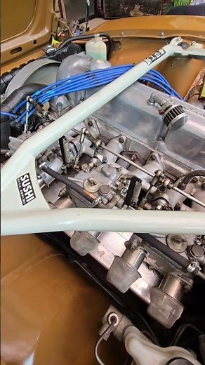 Rough Idling Datsun 240Z L28 - Triple Weber DCOE Carbs Part 1 #datsun #240z #car #projectcar #tuning