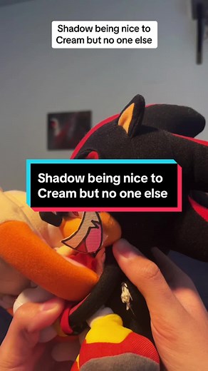 Shadow Being Nice to Cream in Sonic Plush Videos
