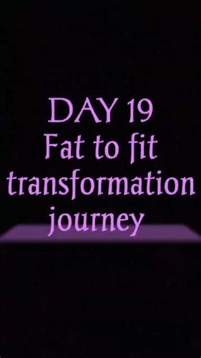 Day 19/100 Fat to Fit Transformation 💪 | No Excuses #FatToFit#Transformation#FitnessShorts #viral