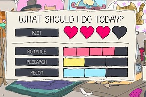 Feline-dating simulator Purrfect Date releases next month on Steam