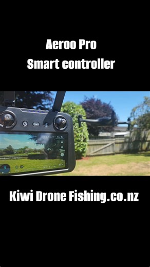 Aeroo Pro with smart controller. Just received the new smart controller and paired it up to a Aeroo Pro, after seeing many people having problems doing this I was very surprised to how easy it was by following the instructions and it working very smoothly. The remote feels solid and controls easy to use, the take off image is a little hard to see on the left, but even on a bright day the screen is very clear and sharp. We will be testing it out this coming Monday at Waihi beach. If you want to c