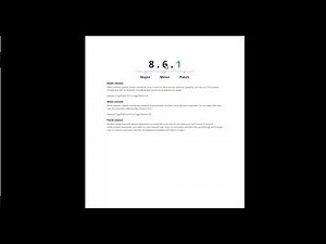 1.6 Major, minor and Patch release versioning in Pega