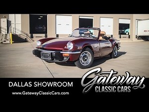 1976 Triumph Spitfire For Sale Gateway Classic Cars Dallas #1215