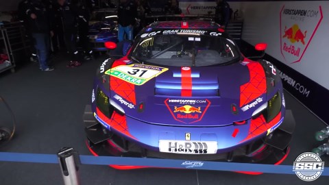 Max Verstappen Sets Lap Record in Ferrari GT3 Nürnburgring Debut