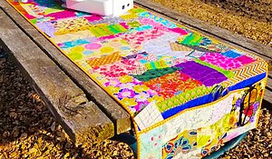 How To Sew A Scrappy Sewing Machine Mat