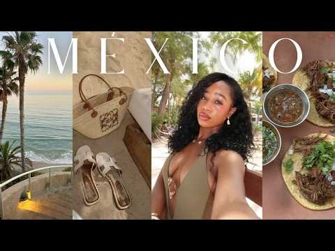 MÉXICO TRAVEL VLOG| i missed my flight + luxury all inclusive + beach club + best tacos + nightlife