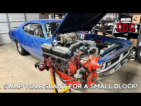 The Big Slant Six To Small Block V8 Swap Guide! How To Give Your A-Body Mopar Some Muscle