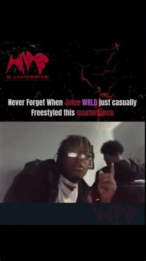 Juice wrld Unforgettable freestyle moment
