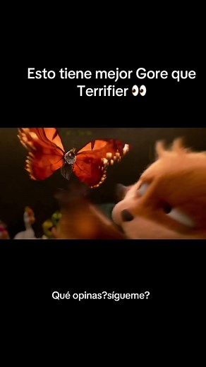 Nadie esperaba que una escena animada terminara siendo más fría que muchas películas de mafiosos 😳🦋 El momento donde el pequeño gánster aplasta a la mariposa frente a las serpientes ya explotó en redes por la tensión y la reacción de todos alrededor. Treinta segundos y suficiente trauma colectivo para alimentar TikTok una semana más. Internet funcionando exactamente como internet #Hoppers #EscenaViral #Animación #MovieClip #TikTokViral