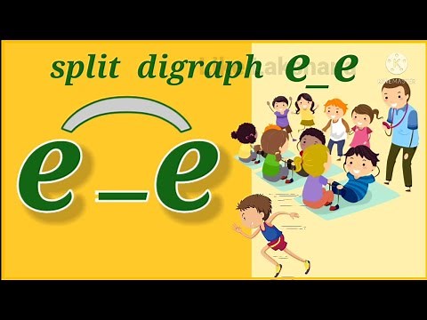 'e_e' split digraph| 'e_e' words | split digraph 'e_e' |phonics e_e| Like to learn ‪@likelakshana‬