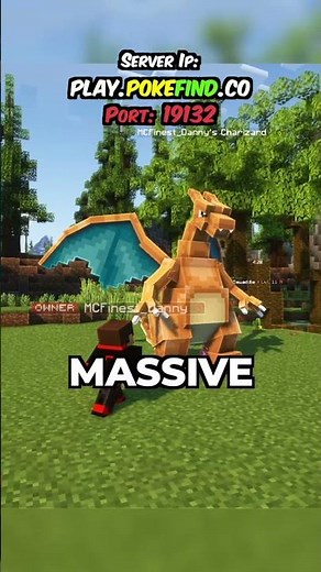 Collect GIANT and TINY Pokemon in Minecraft Now!