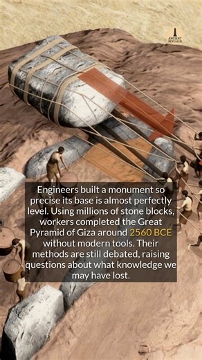 54K views · 299 reactions | Ancient builders achieved engineering marvels through ingenuity and practice, not lost technology. #ancienthistory #historyfacts #construction | Ancient Revealed | Facebook