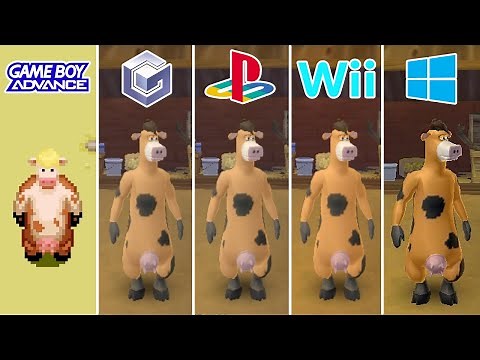 Barnyard (2006) GBA vs Gamecube vs PS2 vs Wii vs PC (Which One is Better?)
