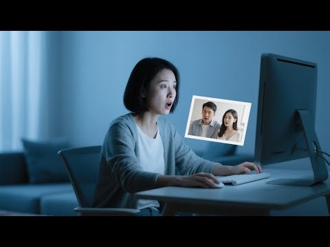 While fixing the computer, the wife discovered intimate photos of her husband with his lover 💖