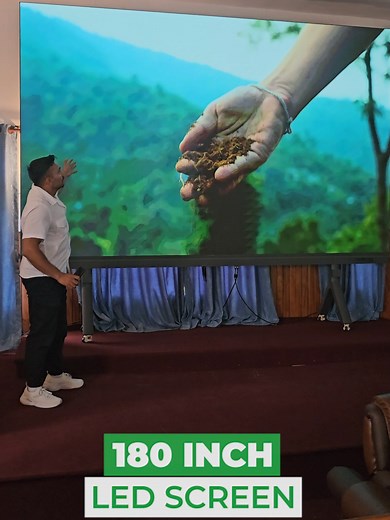 178-inch giant LED screen installed at the National Soil Science Research Center for meetings & conferences. 🔥 Looking for a powerful and attractive LED display for your space? Let’s make it happen. 💡✨ Phone: 977-9709066376 Location: Pepsicola, Kathmandu www.lampronepal.com www.evolvetech.com.np #Lampro #lampronepal #leddisplay #digitalnepal #DigitalDisplay