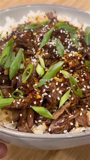 Slow Braised Honey Garlic Beef 🥩