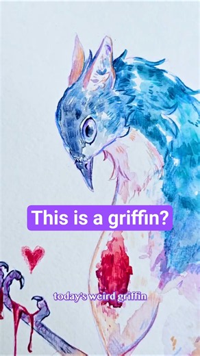 a broken hearted griffin