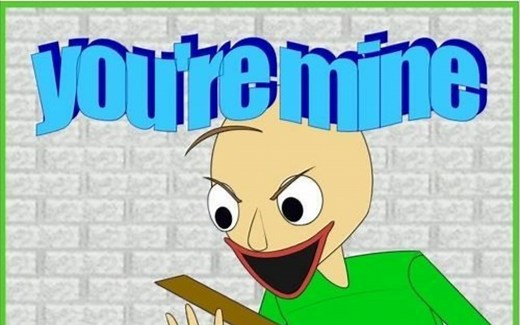 BALDIS BASICS SONG (YOURE MINE) LYRIC VIDEO DAGames