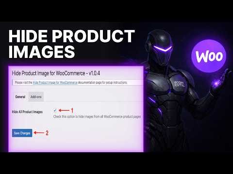 How To Hide Product Images In WooCommerce (2026) | Product Page Settings