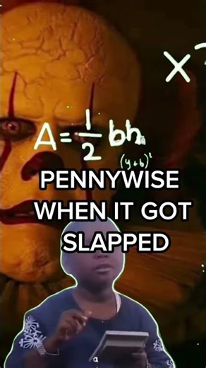 When Pennywise Got Slapped!!!! #shorts #short #funny #pennywise #itwelcometoderry #welcometoderry