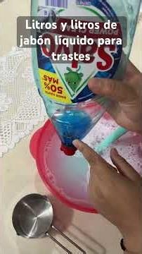 Liters and Liters of Liquid Dish Soap