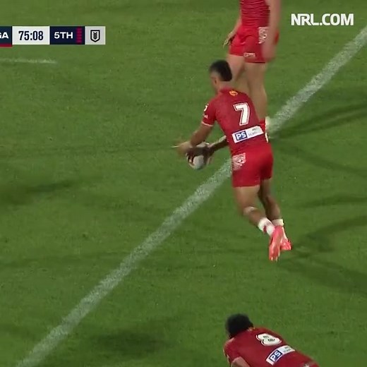 🔥 Katoa in his aura. 🏉 One more to go! Tonga XIII have fought hard to get here - now, it's all about the final push! Let’s show the world what Tongan pride really means! 🎥 NRL #100polynesian #Tonga #tongan #TongaRugby #pacificchampionships2024 #rugby #rugbyleague | 100% Pasifika