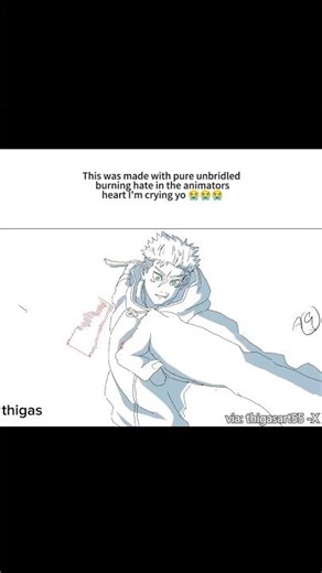 Animation: Thigasart55 #jjk#jjkedit#jujutsukaisen#gojo